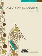 American Scenario Concert Band sheet music cover